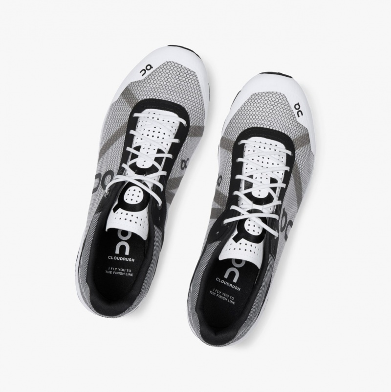 On Cloudrush Road Running Shoes White | HCS-270415