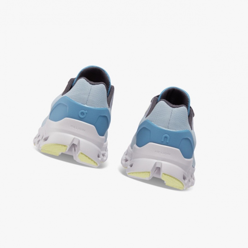 On Cloudstratus Road Running Shoes Chambray/Lavender | LIN-671904