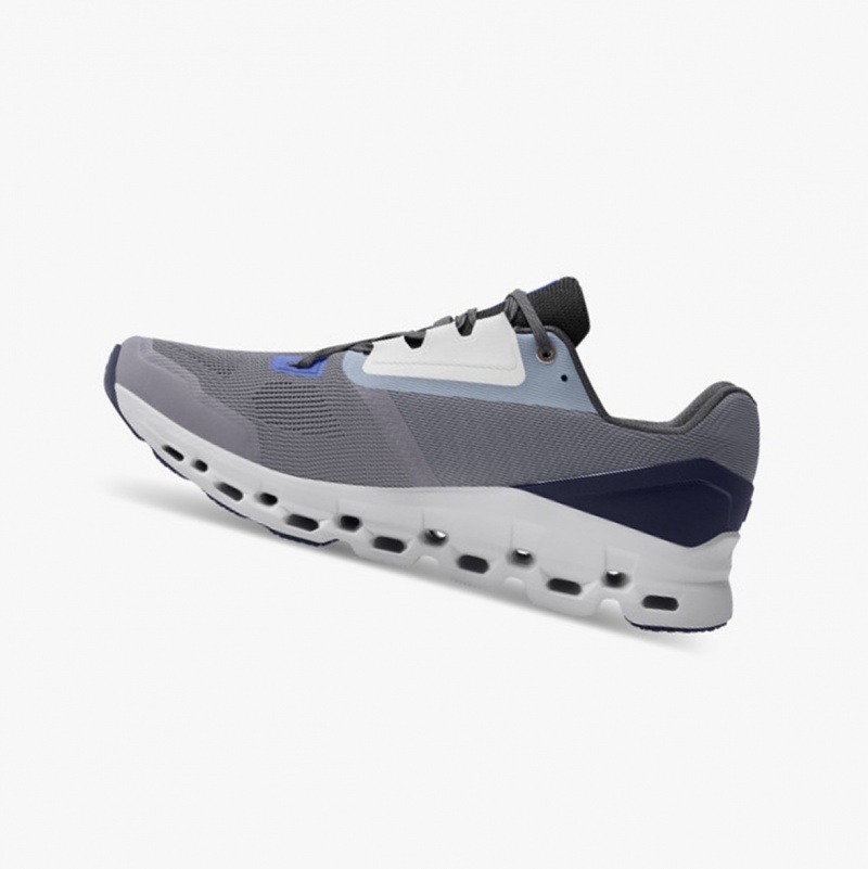 On Cloudstratus Road Running Shoes Fossil/Midnight | ICV-065719