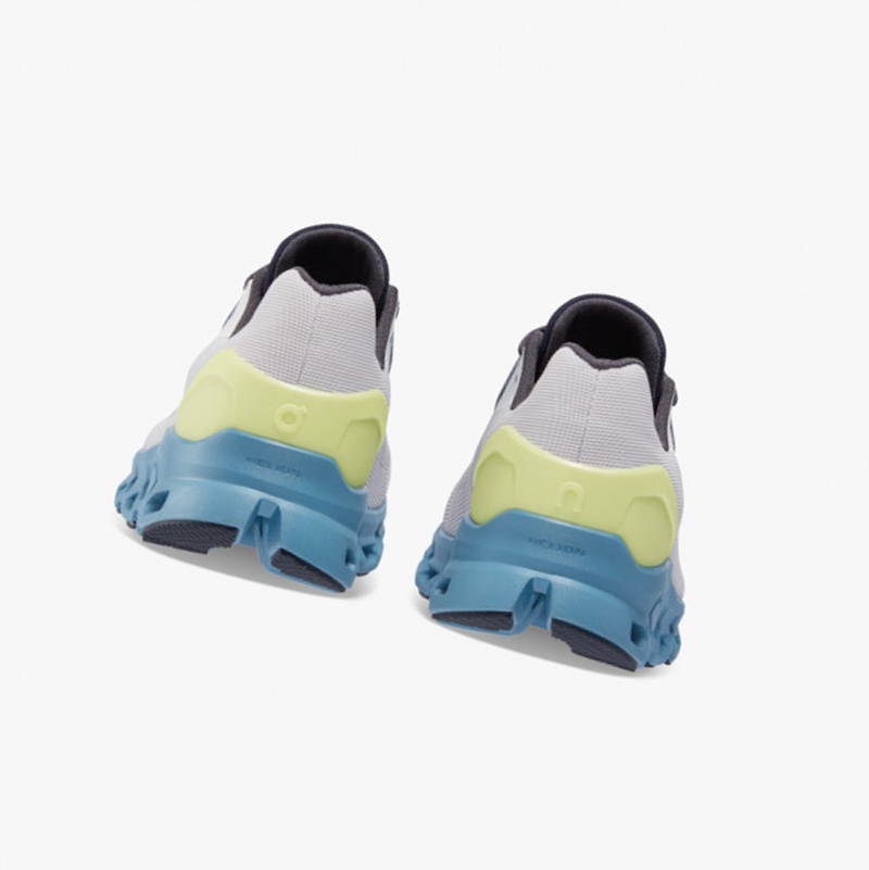 On Cloudstratus Road Running Shoes Frost/Niagara | BLQ-023658