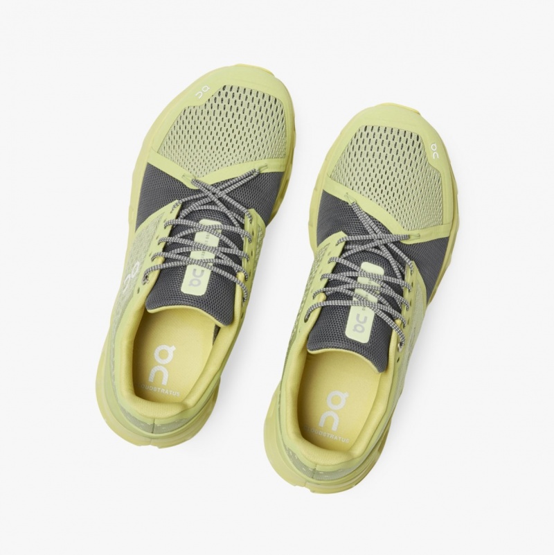 On Cloudstratus Road Running Shoes Green | KFW-706295