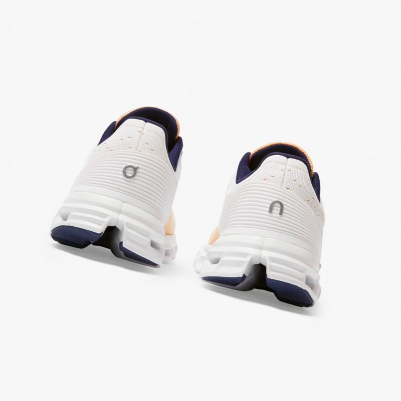 On Cloudstratus Road Running Shoes White | IRK-394517