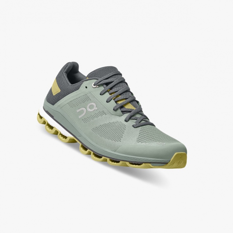 On Cloudsurfer 6 Road Running Shoes Eucalyptus/Citron | HEB-647501