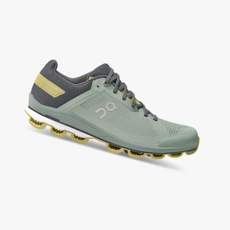 On Cloudsurfer 6 Road Running Shoes Eucalyptus/Citron | HEB-647501