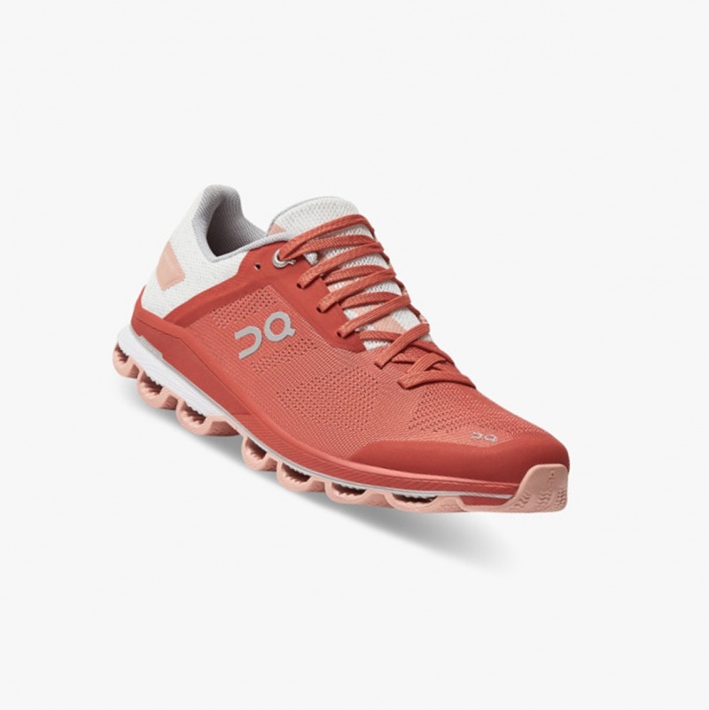 On Cloudsurfer 6 Road Running Shoes Rust/Rose | HWF-679405