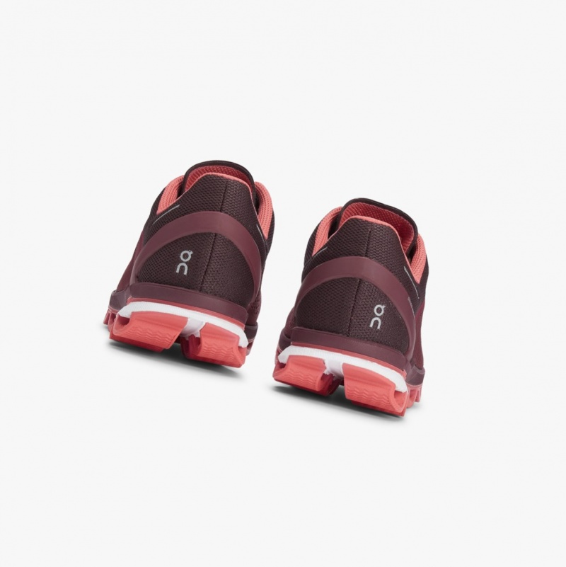 On Cloudsurfer Training Shoes Burgundy | TBW-215690