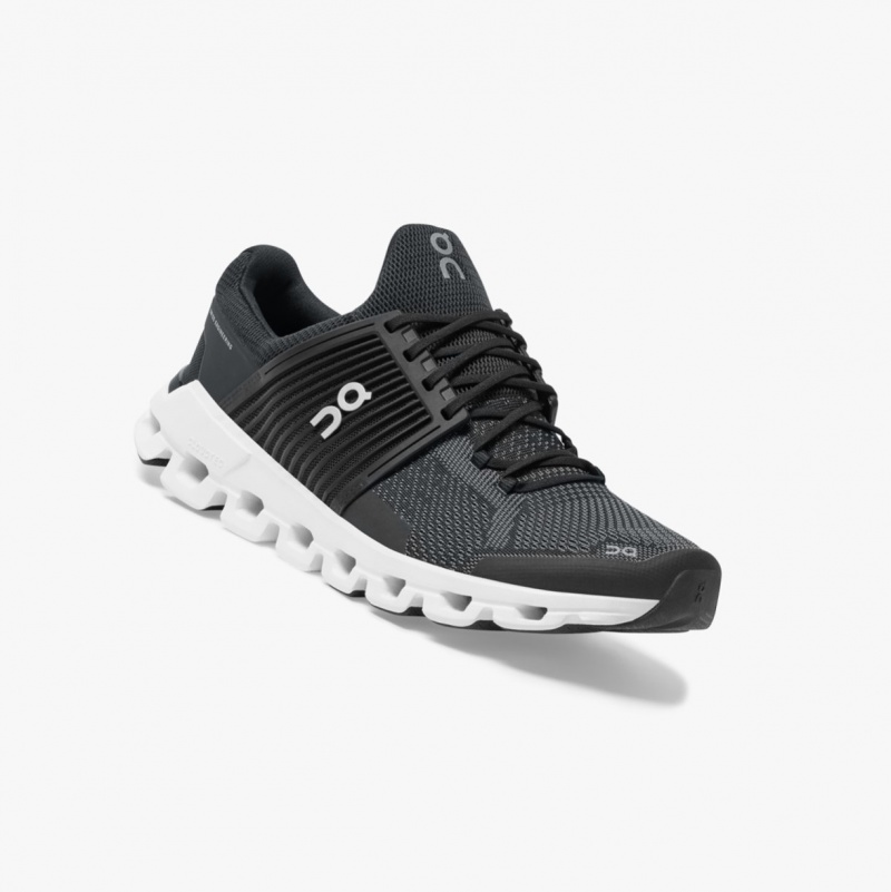 On Cloudswift Road Running Shoes Black | RTF-283910