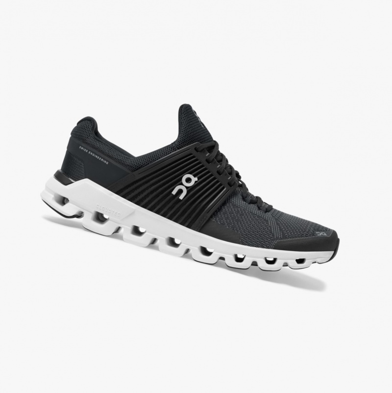 On Cloudswift Road Running Shoes Black | RTF-283910