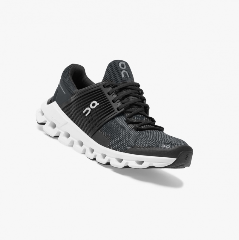 On Cloudswift Road Running Shoes Black | MQN-932871