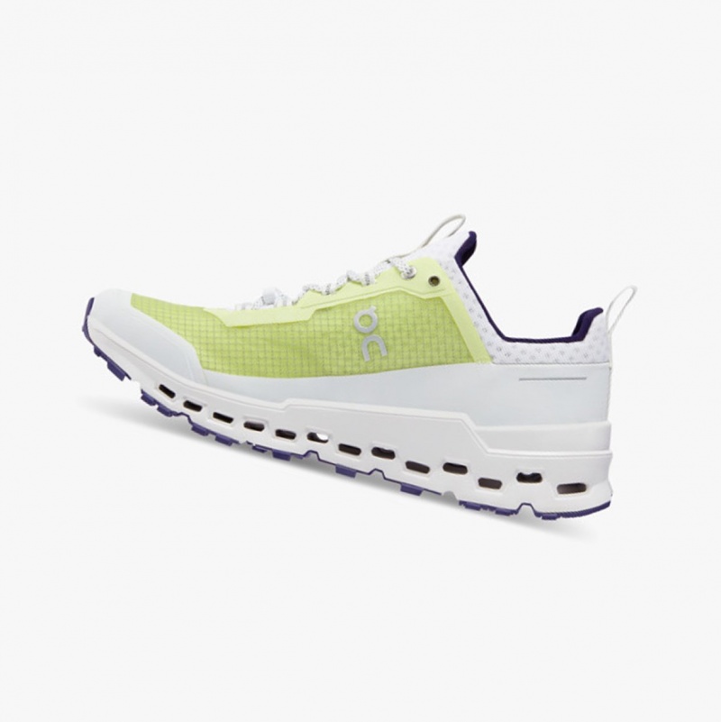 On Cloudultra Fluorite Trail Running Shoes Hay/White | STR-645023