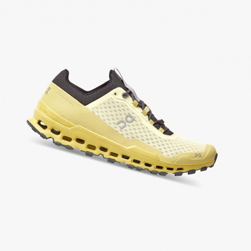 On Cloudultra Trail Running Shoes Limelight/Eclipse | WBY-394152