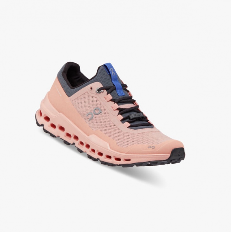 On Cloudultra Trail Running Shoes Rose/Cobalt | CIJ-519067