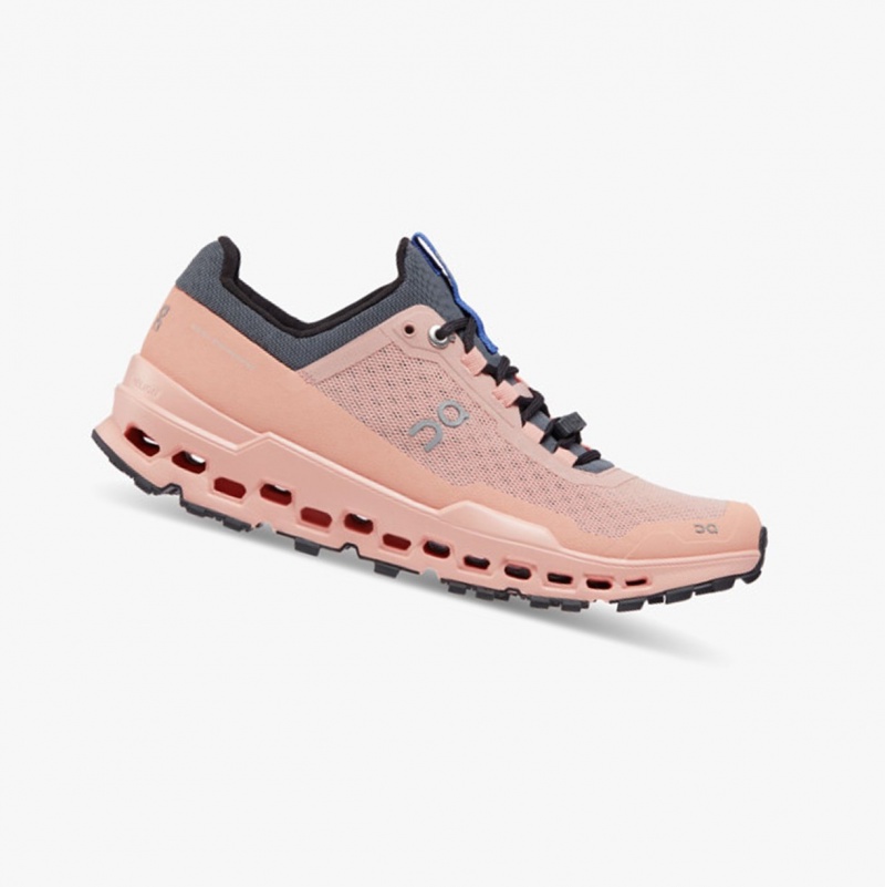 On Cloudultra Trail Running Shoes Rose/Cobalt | CIJ-519067