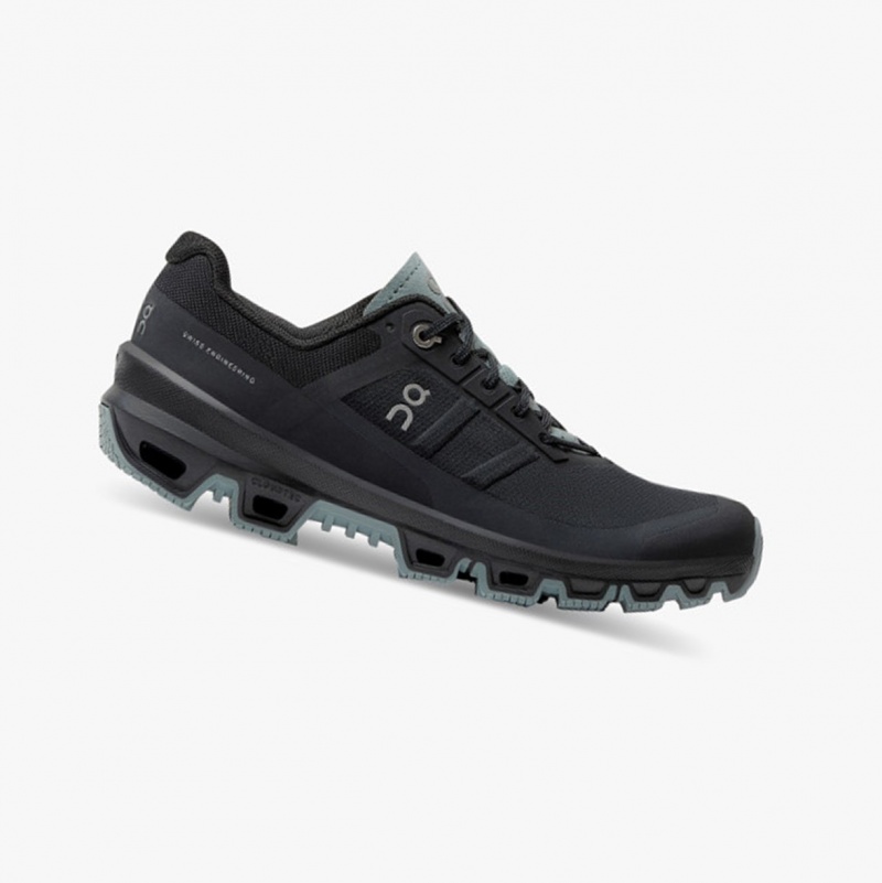 On Cloudventure Trail Running Shoes Black/Cobble | DNK-049318