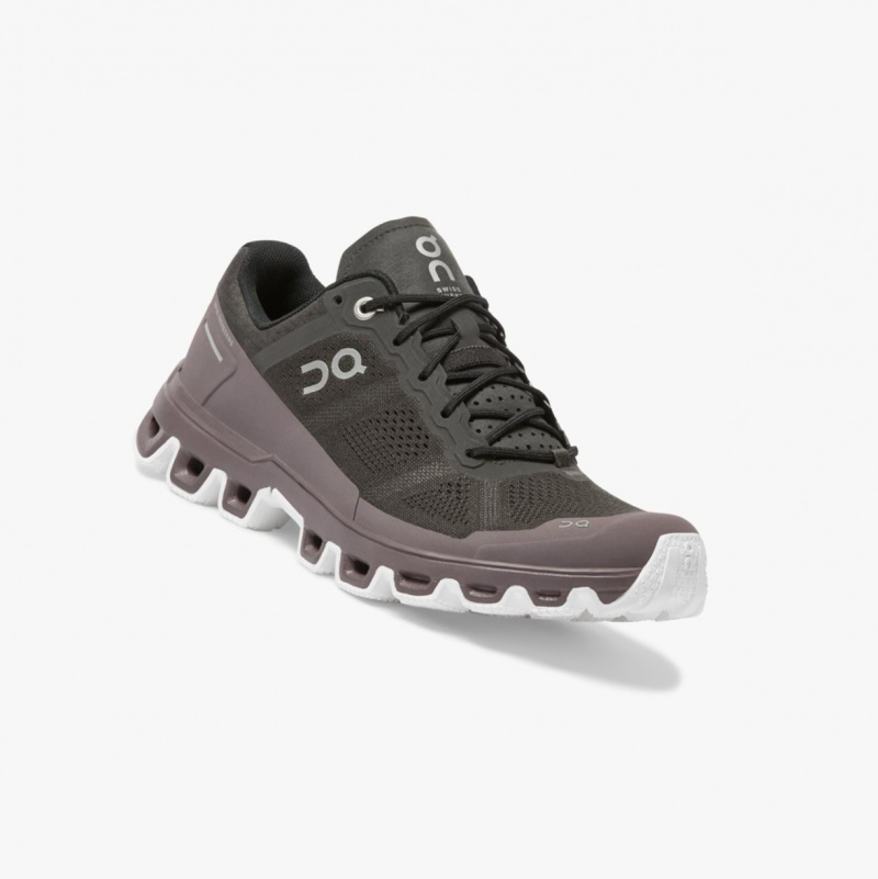 On Cloudventure Trail Running Shoes Black | PVQ-251968