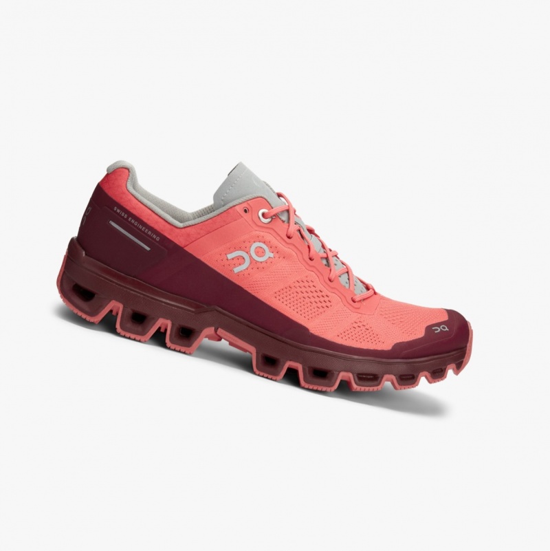 On Cloudventure Trail Running Shoes Coral | YEB-675842