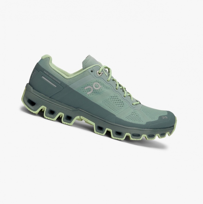 On Cloudventure Trail Running Shoes Green | FRA-659087