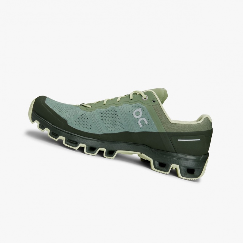 On Cloudventure Trail Running Shoes Green | DQN-640579