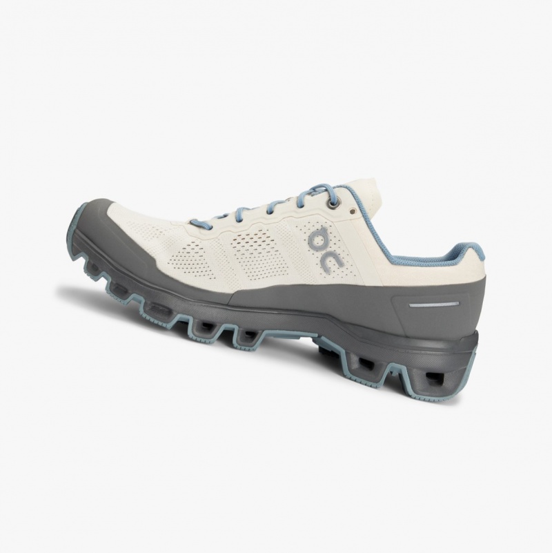 On Cloudventure Trail Running Shoes White | BDR-396801