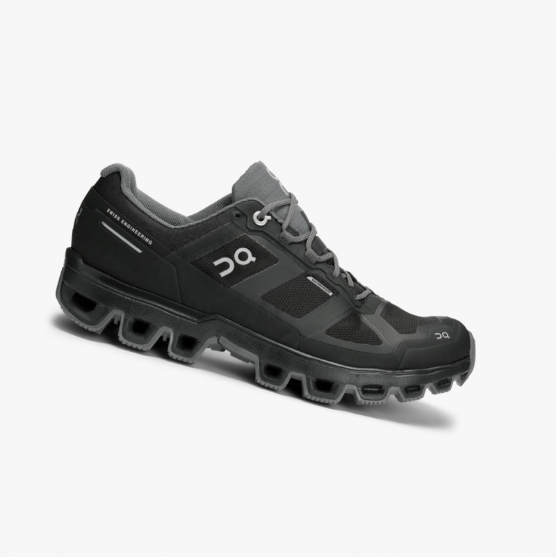 On Cloudventure Waterproof Trail Running Shoes Black | QWD-328146