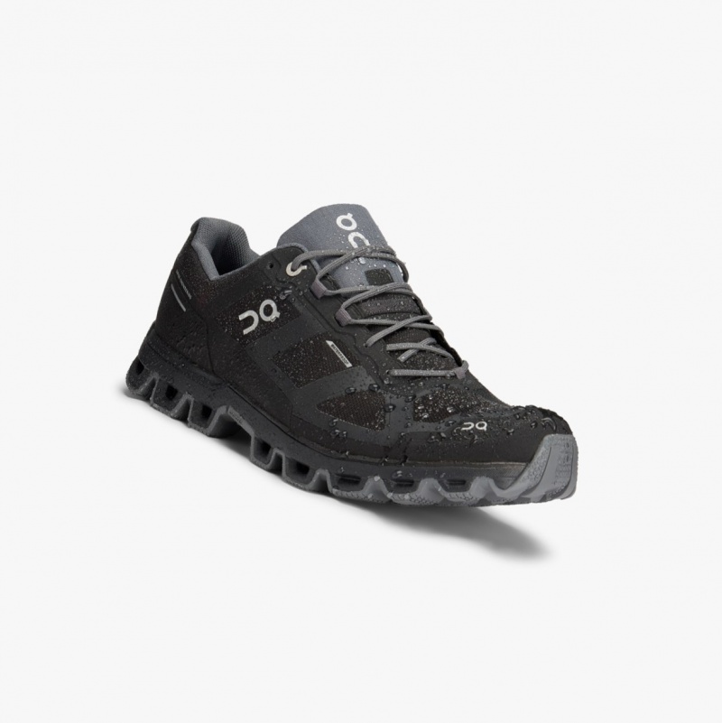 On Cloudventure Waterproof Trail Running Shoes Black | HEZ-308614