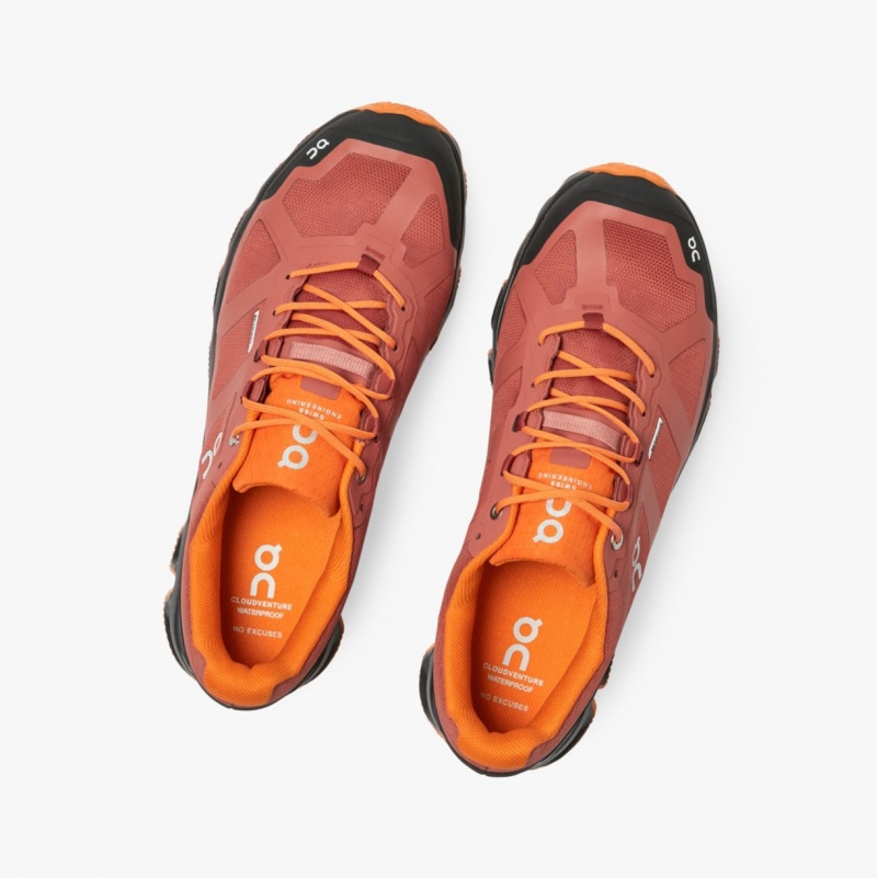 On Cloudventure Waterproof Trail Running Shoes Orange | ETO-851379