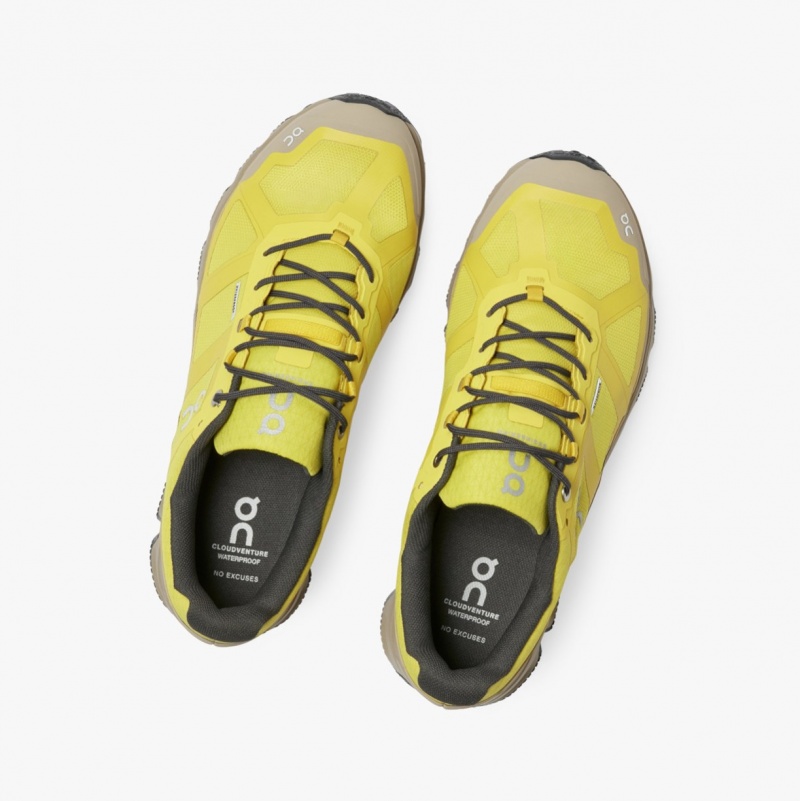 On Cloudventure Waterproof Trail Running Shoes Mustard | RFK-831609