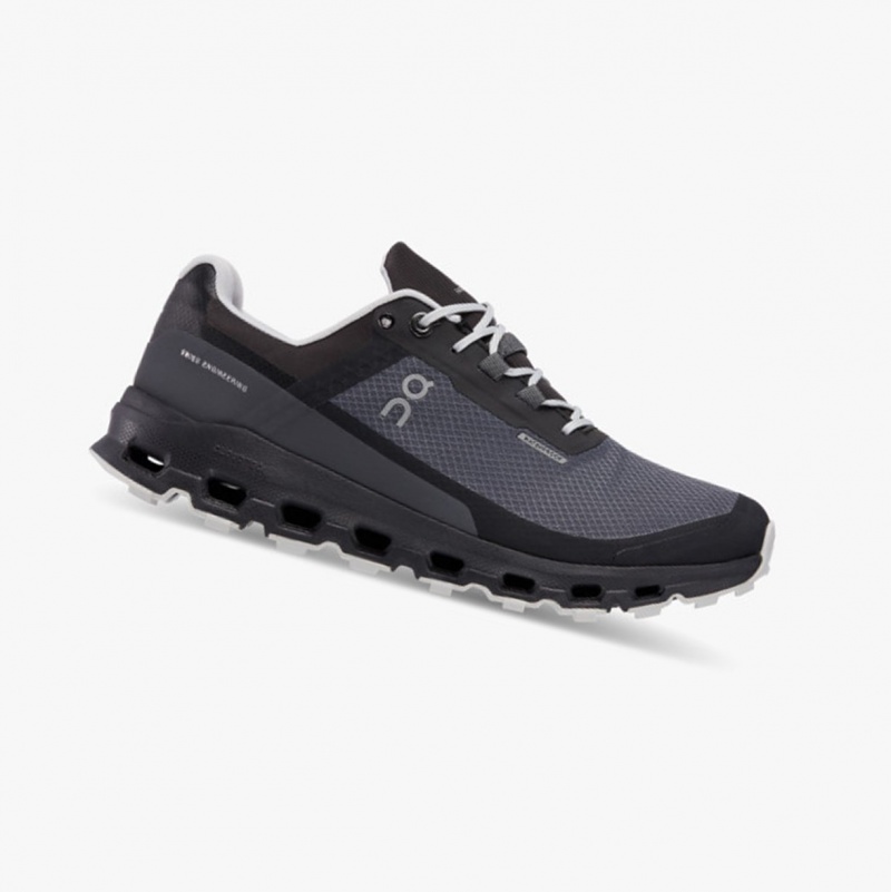 On Cloudvista Waterproof Running Shoes Eclipse/Black | IUK-413785