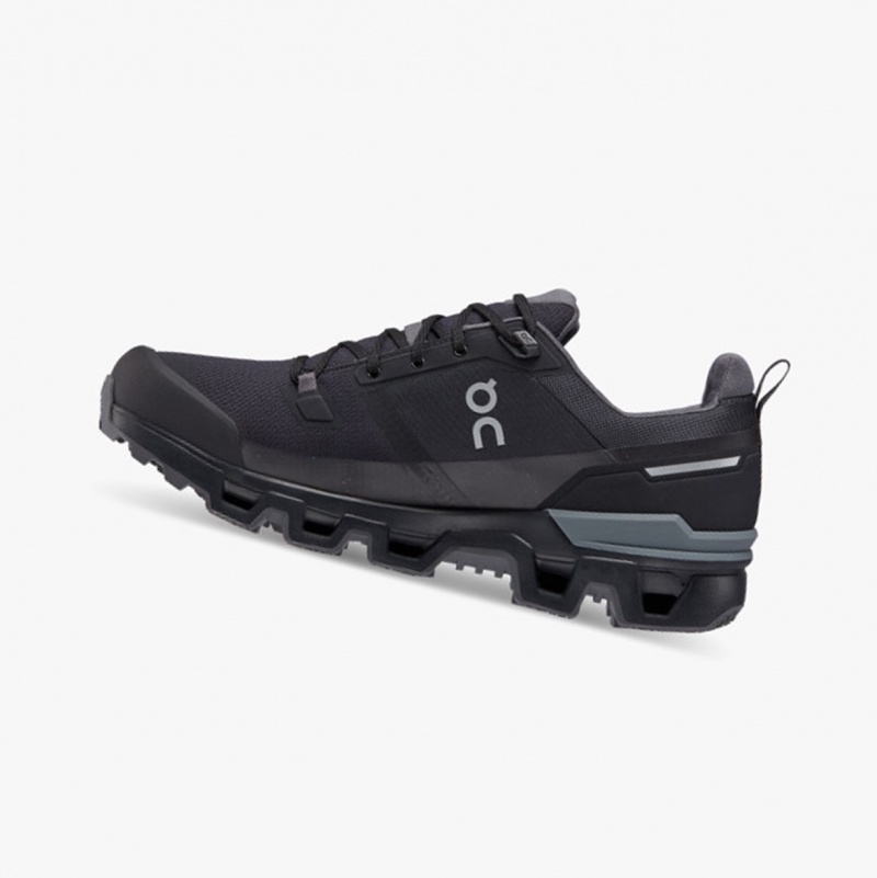 On Cloudwander Waterproof Running Shoes Black/Eclipse | YRL-908413