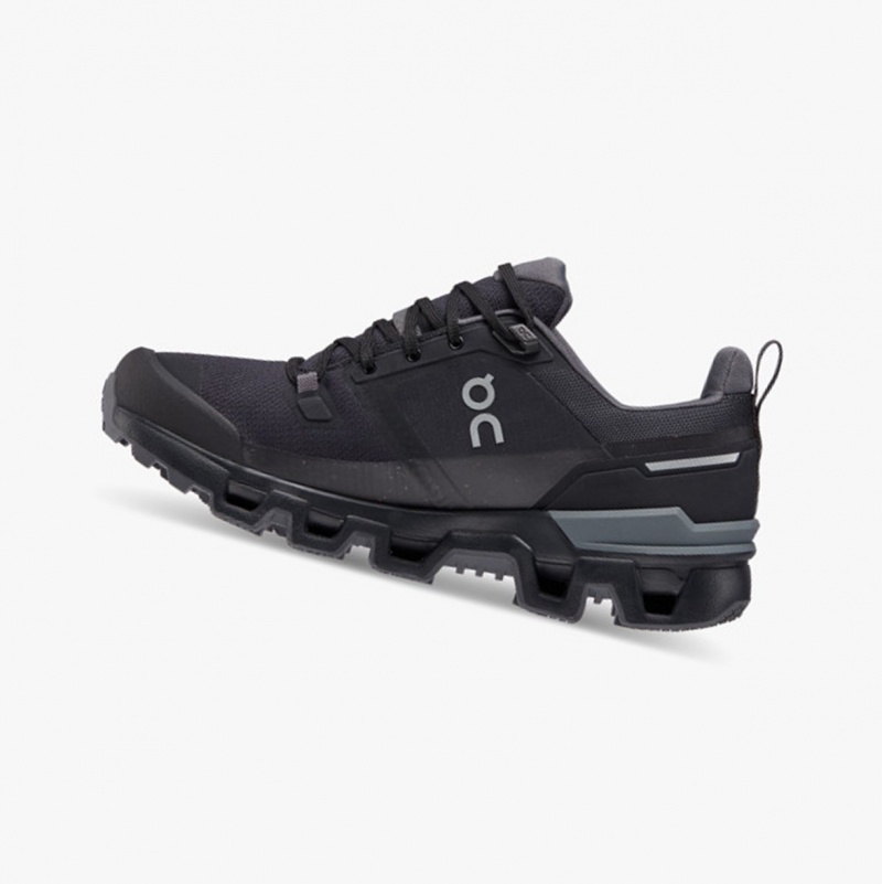 On Cloudwander Waterproof Running Shoes Black/Eclipse | DOS-903184