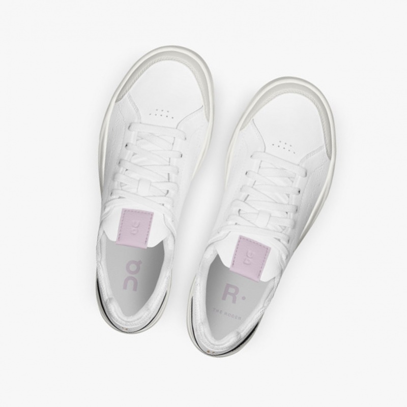 On THE ROGER Centre Court Sneakers White/Lily | QLI-973201