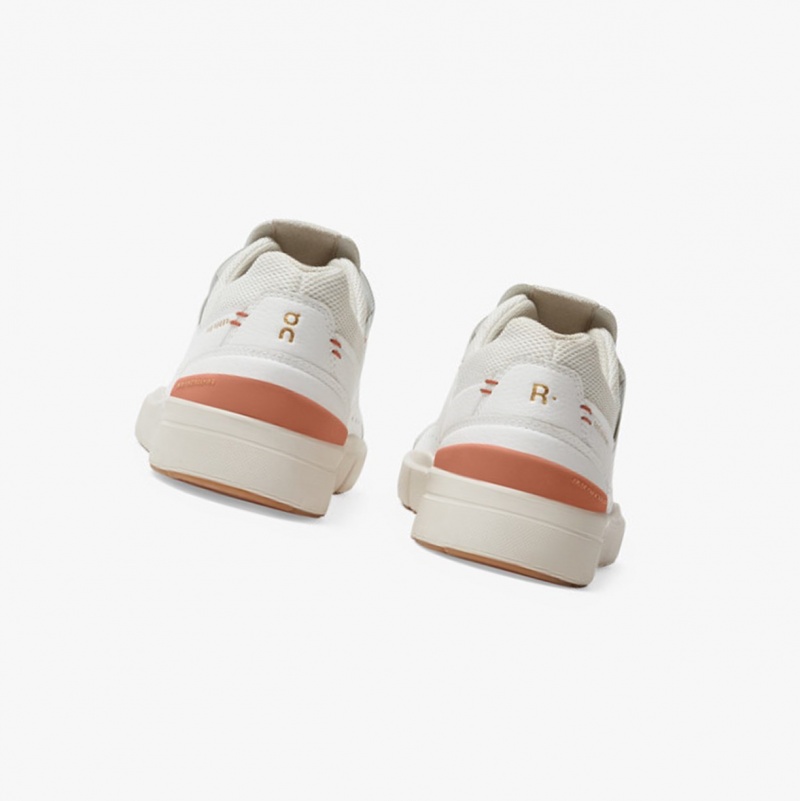 On THE ROGER Centre Court Sneakers White/Sienna | GAT-862049