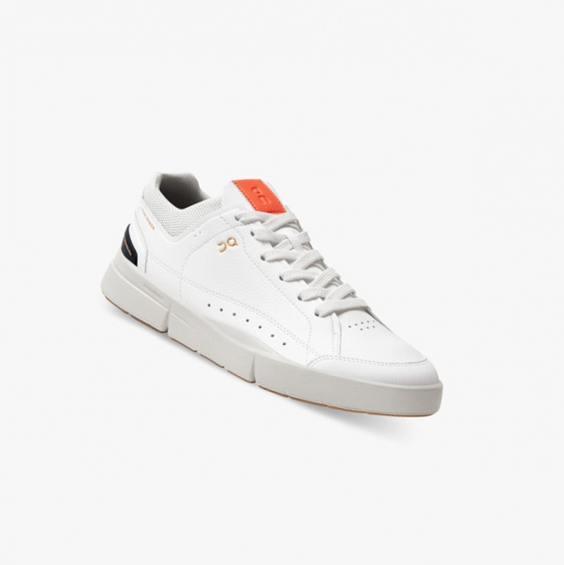 On THE ROGER Centre Court Sneakers White/Flame | FAP-972830