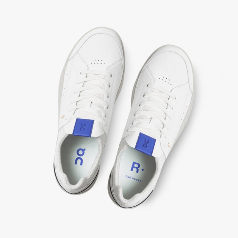 On THE ROGER Centre Court Sneakers White/Indigo | SCX-179508