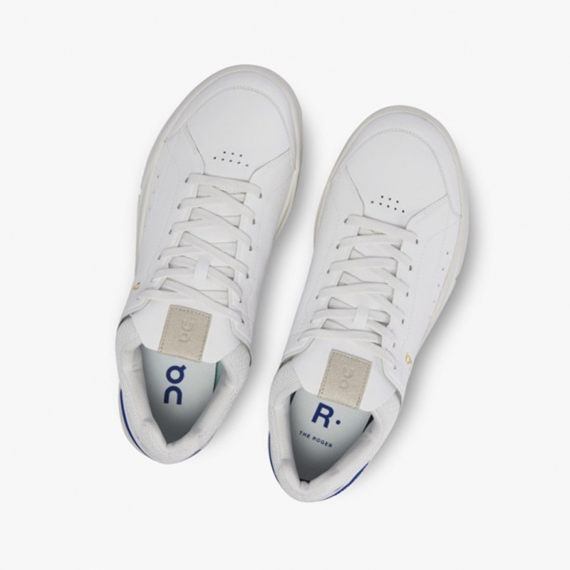 On THE ROGER Centre Court Sneakers White/Indigo | ALG-618732