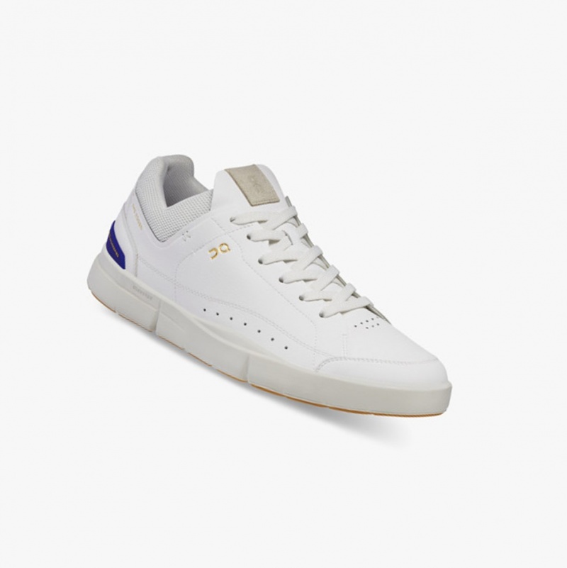 On THE ROGER Centre Court Sneakers White/Indigo | ALG-618732