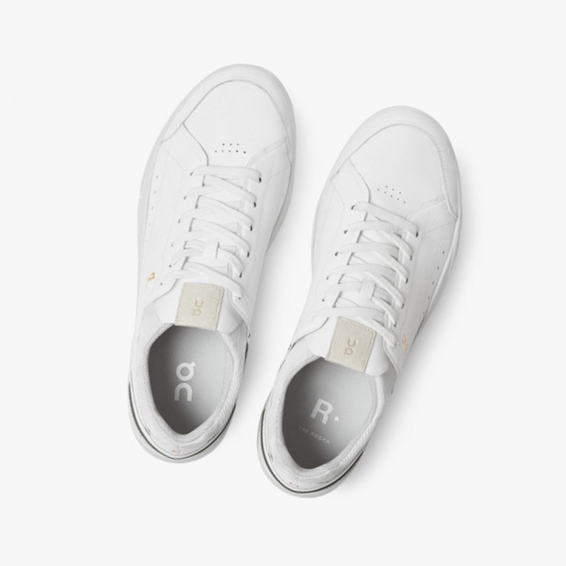 On THE ROGER Centre Court Sneakers White/Jungle | WMN-465892