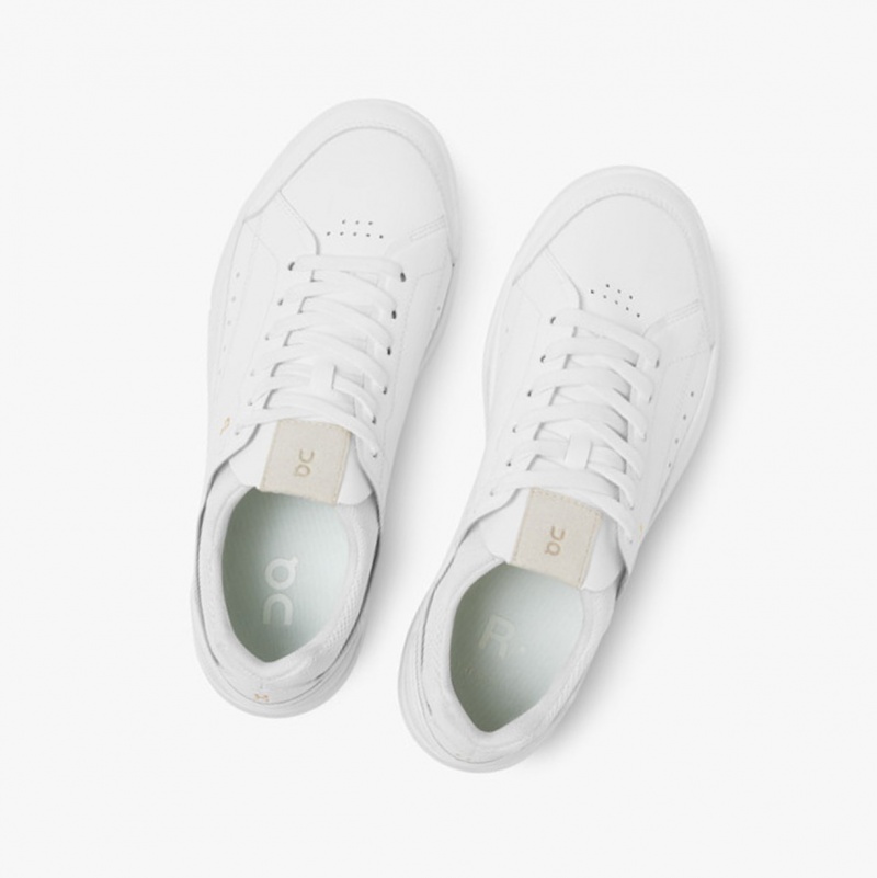 On THE ROGER Centre Court Sneakers White/Gum | IYZ-024783