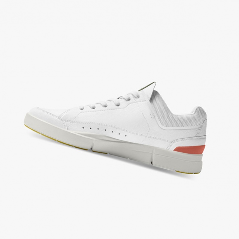 On THE ROGER Centre Court Sneakers White/Coral | LKH-943617