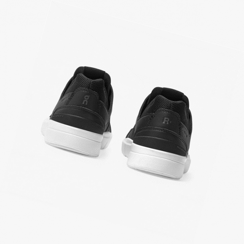 On THE ROGER Clubhouse Sneakers Black/White | NXU-069357