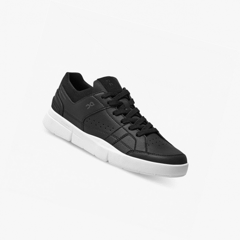 On THE ROGER Clubhouse Sneakers Black/White | NXU-069357