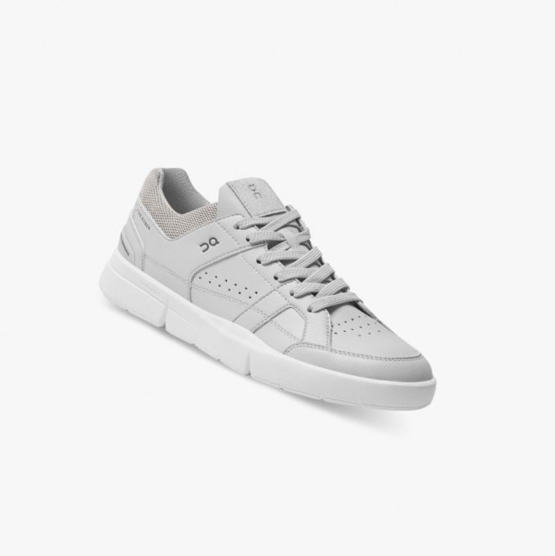 On THE ROGER Clubhouse Sneakers Glacier/White | SGE-157026