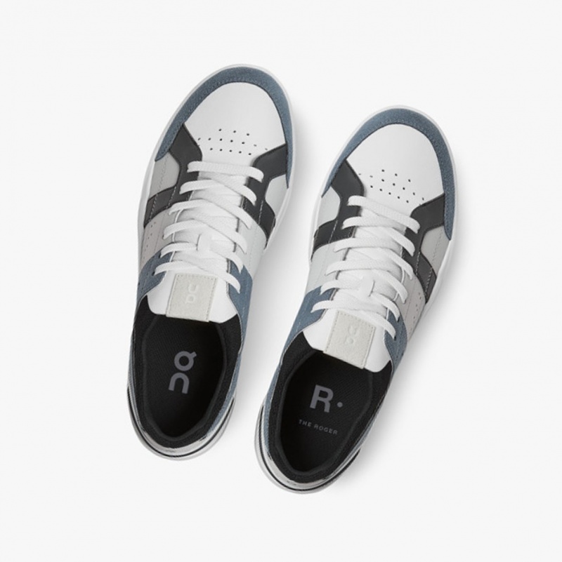 On THE ROGER Clubhouse Sneakers Metal/Black | QNT-561290