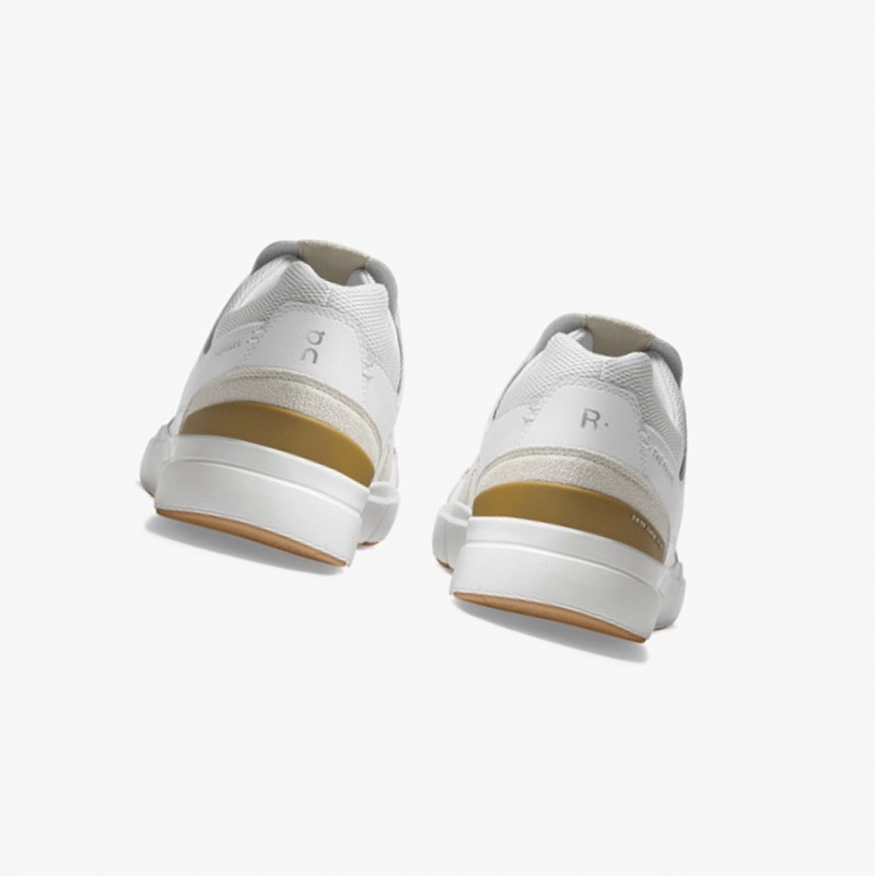 On THE ROGER Clubhouse Sneakers White/Bronze | QUW-643791