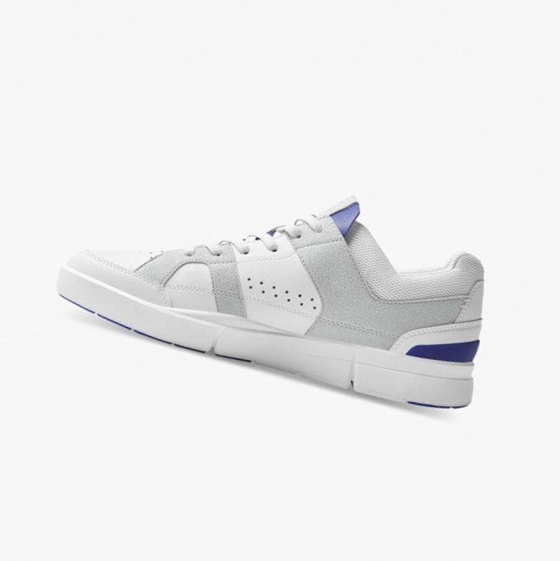 On THE ROGER Clubhouse Sneakers White/Indigo | PCW-248170