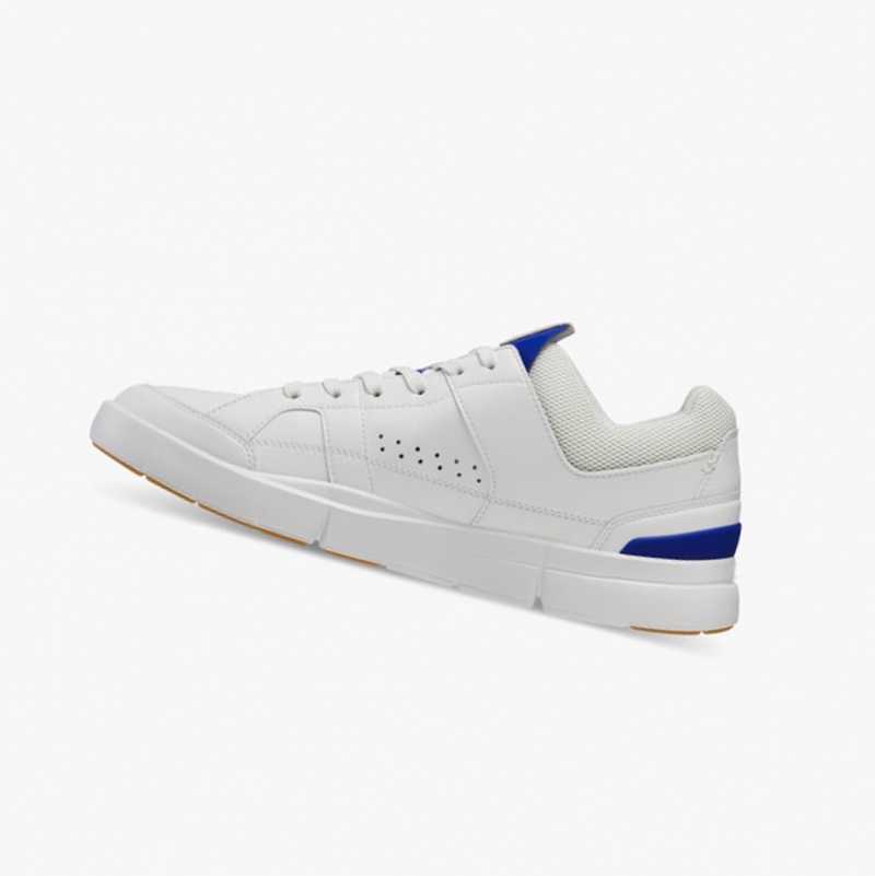 On THE ROGER Clubhouse Sneakers White/Indigo | VFH-652741