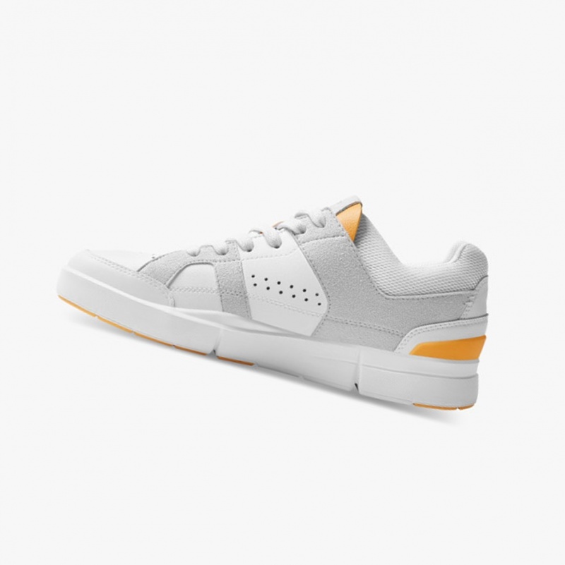 On THE ROGER Clubhouse Sneakers White/Saffron | VBO-946837