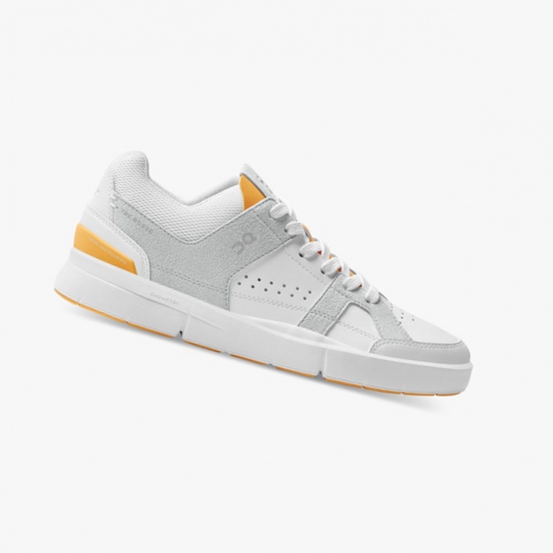 On THE ROGER Clubhouse Sneakers White/Saffron | VBO-946837