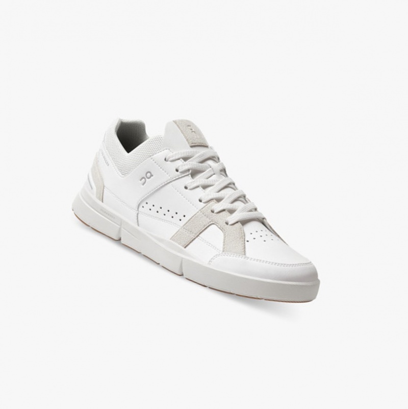 On THE ROGER Clubhouse Sneakers White/Sand | UMK-098456