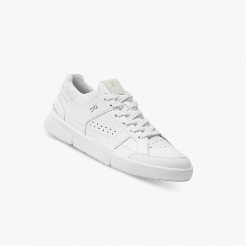 On THE ROGER Clubhouse Sneakers White | KJF-187294